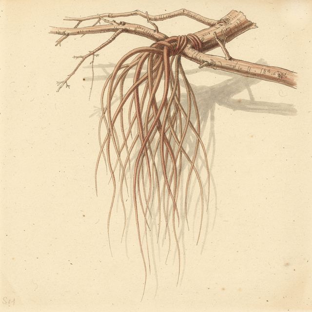 Banyan Aerial Roots illustration