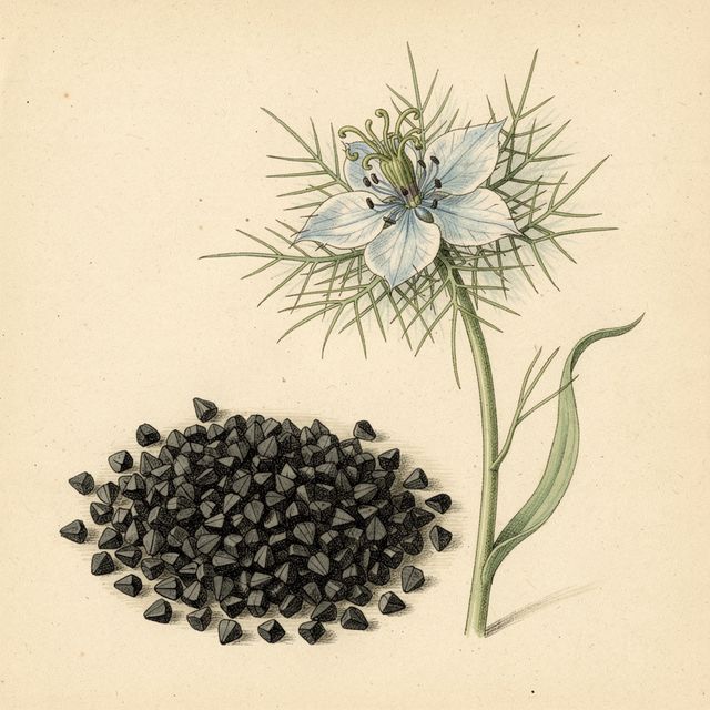 Black Seed illustration