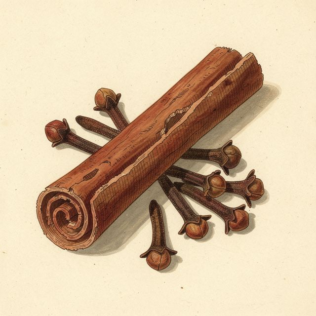 Cinnamon & Cloves illustration