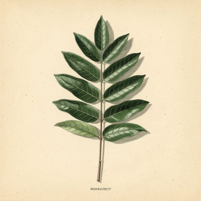 Curry Leaves illustration