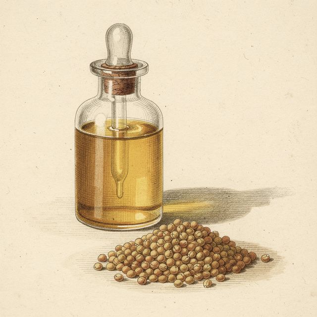 Mustard Oil illustration