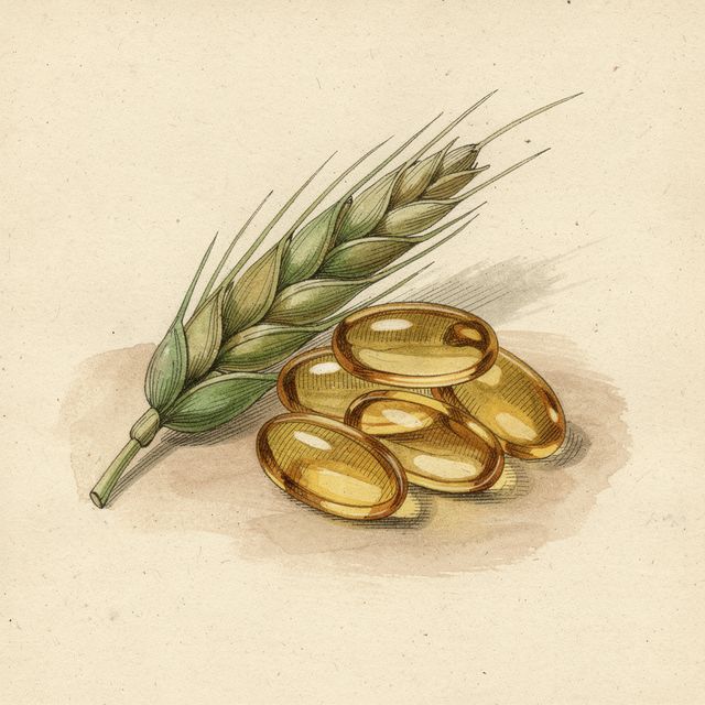 Vitamin E illustration